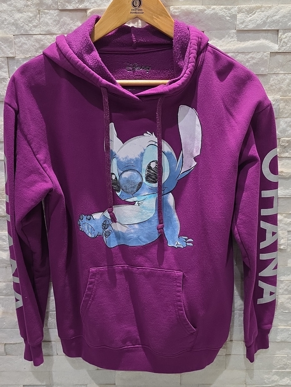 Disney Purple Stitch Pullover Hoodie for Kids